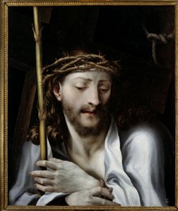 Christus mit dem Rohr sagt Christus Dornenkrone Gemälde von Lelio Orsi 16. Jahrhundert Montpellier, Musee Fabre von Lelio Orsi da Novellara