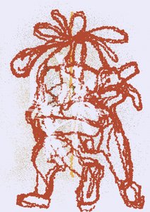 Antike Stammesfigur