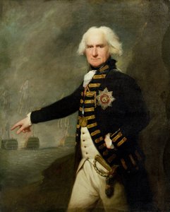 Admiral Lord Bridport (1727-1814) ca. 1795 von Lemuel Francis Abbott