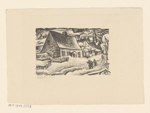 Altenberg (Erzgebirge) von Leo Gestel (signed by artist)