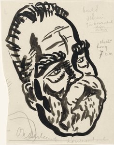 Männerkopf von Leo Gestel
