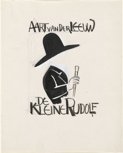 Entwurf für einen Bucheinband für: Aart van der Leeuw, De kleine Rudolf, 1930