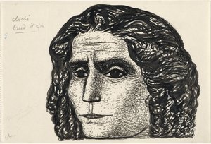 Porträt von Jean Jaurès von Leo Gestel