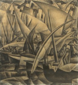 Der Hafen von Palma de Mallorca, ca. 1914 von Leo Gestel