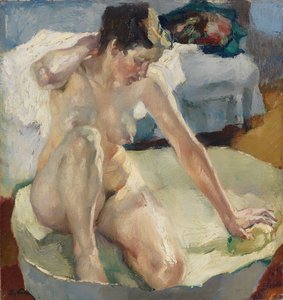 Im Bad II von Leo Putz