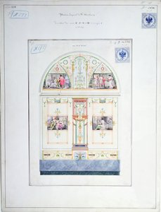 Wandgestaltung für die Eremitage, St. Petersburg, um 1840
