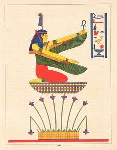 Die Gottin Isis Illustration Aus Dem Agyptischen Pan