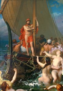 Odysseus und die Sirenen (Detail)