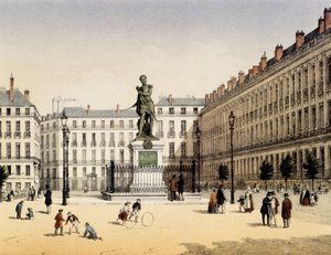 Piazza Cambronne in Nantes, Frankreich
