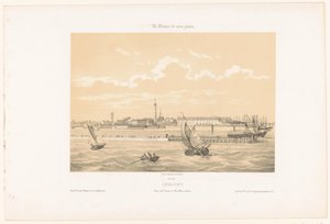 Blick auf den Hafeneingang von Lorient