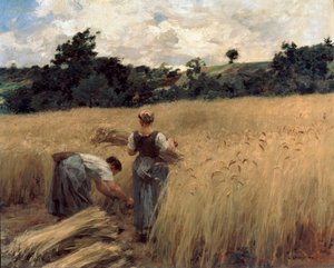 Schnitter, 19. oder frühes 20. Jahrhundert von Leon Augustin Lhermitte