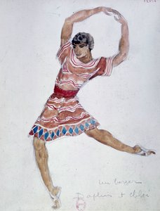 Bakst-Kostüm für „Daphnis und Chloé“ von Michel Fokine von Leon Bakst