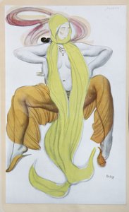 Kostümentwurf für das Ballett La Légende de Joseph von R. Strauss, 1914 von Leon Bakst