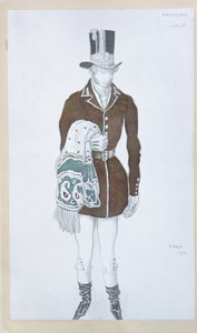 Kostümentwurf für das Ballett Les Papillons von Robert Schumann, 1912 von Leon Bakst
