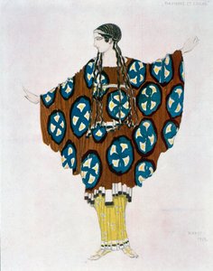 Kostüm für Daphnis und Chloe von Maurice Ravel (1875-1937) 1912 von Leon Bakst