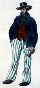 Kostüm für den Seemann, aus La Boutique Fantastique von Leon Bakst