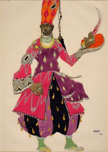 Kostüm für das Ballett Sheherazade von Nikolai Rimski-Korsakov von Leon Bakst