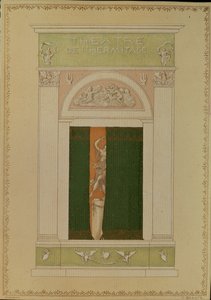 Titelblatt für zeitgenössisches Ballett, 1902 von Leon Bakst
