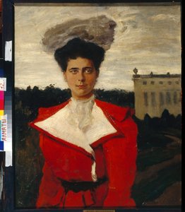 Porträt von Großfürstin Elena Vladimirovna von Russland (1882-1957) von Leon Bakst