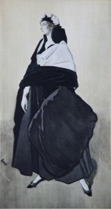 Porträt von Ida Rubinstein von Leon Bakst