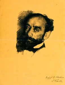 Porträt des Künstlers Isaak Levitan, 1899