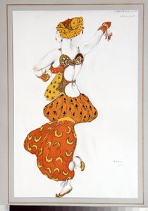 Russisches Ballett: Odaliske für „Scheherazade“ unter der Regie von Michel Fokine von Leon Bakst