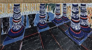 Bühnenbild für das Drama Phèdre von Jean Racine, 1923 von Leon Bakst
