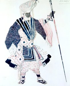 Der Hohepriester Le Grand Prêtre, Ballettkostümentwurf
