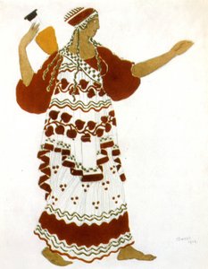 Der Nachmittag eines Fauns von Claude Debussy, Kostüm von Léon Bakst von Leon Bakst