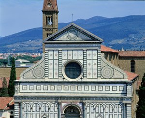 Ansicht von Santa Maria Novella, um 1450-70