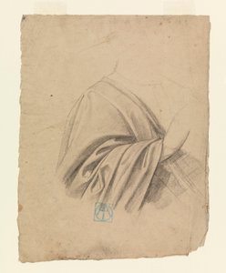 Draperiestudie, 1886–92 von Leon Dabo