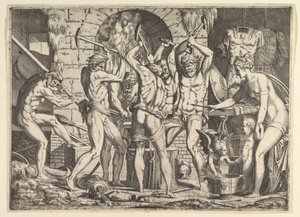 Venus in der Schmiede des Vulkan, 1546-47