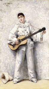 Pierrot, 1886 von Leon Francois Comerre