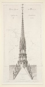Notre Dame de Paris: Fleche en Chapente et Plomb von Leon Gaucherel