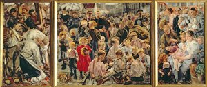 Die drei Lebensalter eines Arbeiters, 1895 von Leon Henri Marie Frederic