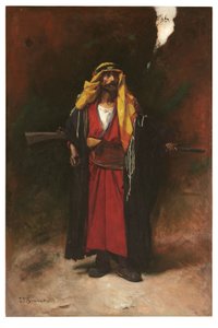 Ein arabischer Wächter von Leon Joseph Florentin Bonnat