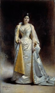 Ganzkörperporträt von Madame Albert Cahen d