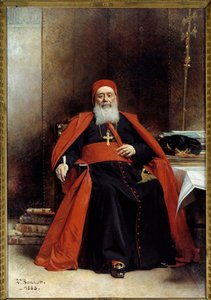 Ganzkörperporträt von Charles Lavigerie, Erzbischof von Algier, Kardinalprimas von Afrika (Leon Joseph Bonnat)
