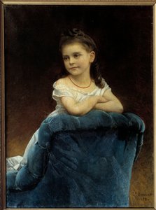 Porträt von Miss Franchetti (1877) (Leon Bonnat) von Leon Joseph Florentin Bonnat