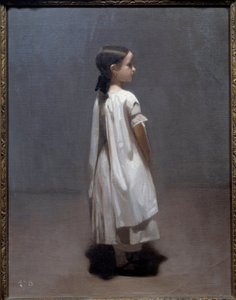 Die kleine Schwester des Künstlers im Alter von etwa 7 oder 8 Jahren von Leon Joseph Florentin Bonnat