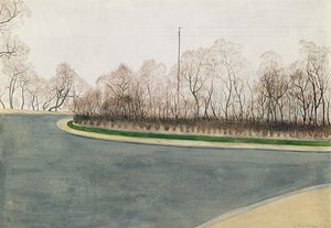 Verlassene Straße von Leon Spilliaert