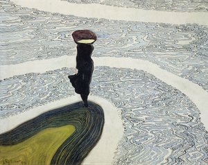 Frau am Ufer von Leon Spilliaert