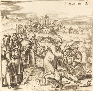 Christus heilt den epileptischen Jungen