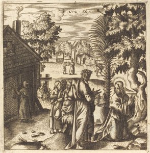 Christus betet von Leonard Gaultier