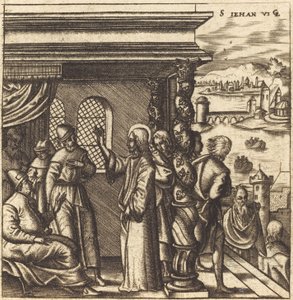 Christus lehrt in der Synagoge