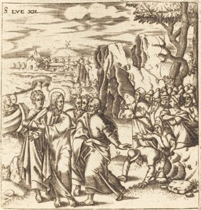 Christus lehrt die Menge von Leonard Gaultier
