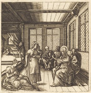 Christus im Haus von Maria und Martha