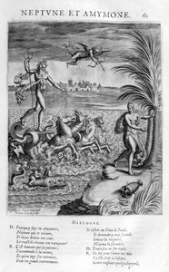Neptun und Amymone, 1615 von Leonard Gaultier