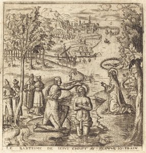 Die Taufe Christi von Leonard Gaultier