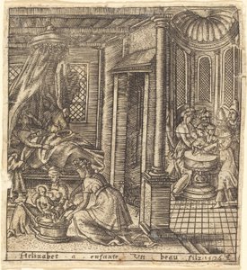 Die Geburt Johannes des Täufers von Leonard Gaultier